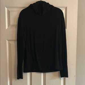 Black Long Sleeve Hoodie